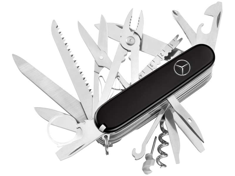 Mercedes-Benz Taschenmesser Swiss Champ VICTORINOX Mercedes-Benz Taschenmesser Swiss Champ VICTORINOX