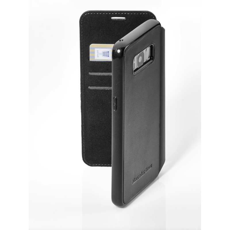 Mercedes-Benz Hülle für Samsung Galaxy S8, Booktype, schwarz Mercedes-Benz Hülle für Samsung Galaxy S8, Booktype, schwarz