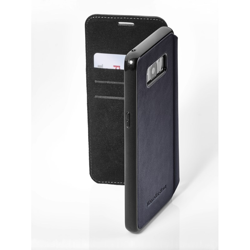 Mercedes-Benz Hülle für Samsung Galaxy S8, Booktype, blau Mercedes-Benz Hülle für Samsung Galaxy S8, Booktype, blau