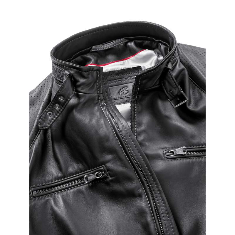 AMG Lederjacke Herren AMG Lederjacke Herren