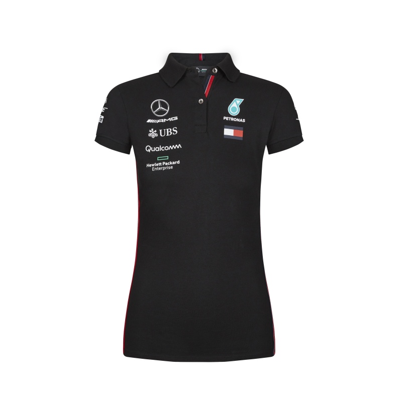 AMG Petronas Motorsport Fahrer Poloshirt für Damen AMG Petronas Motorsport Fahrer Poloshirt für Damen