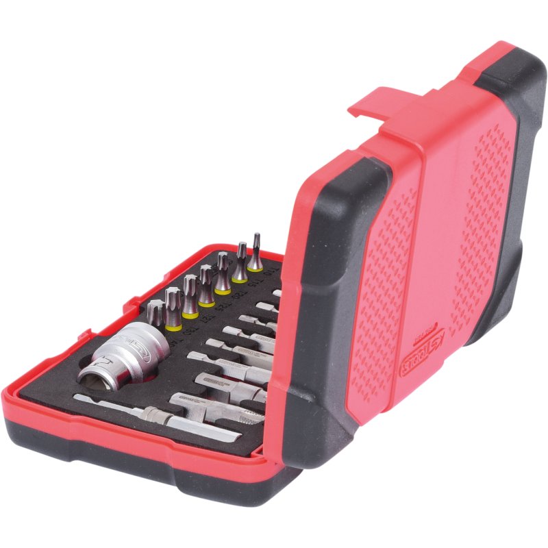 KS Tools 1/4" + 10 mm Torx-Schrauben-Ausdreher-Satz, 18-tlg. KS Tools 1/4" + 10 mm Torx-Schrauben-Ausdreher-Satz, 18-tlg.