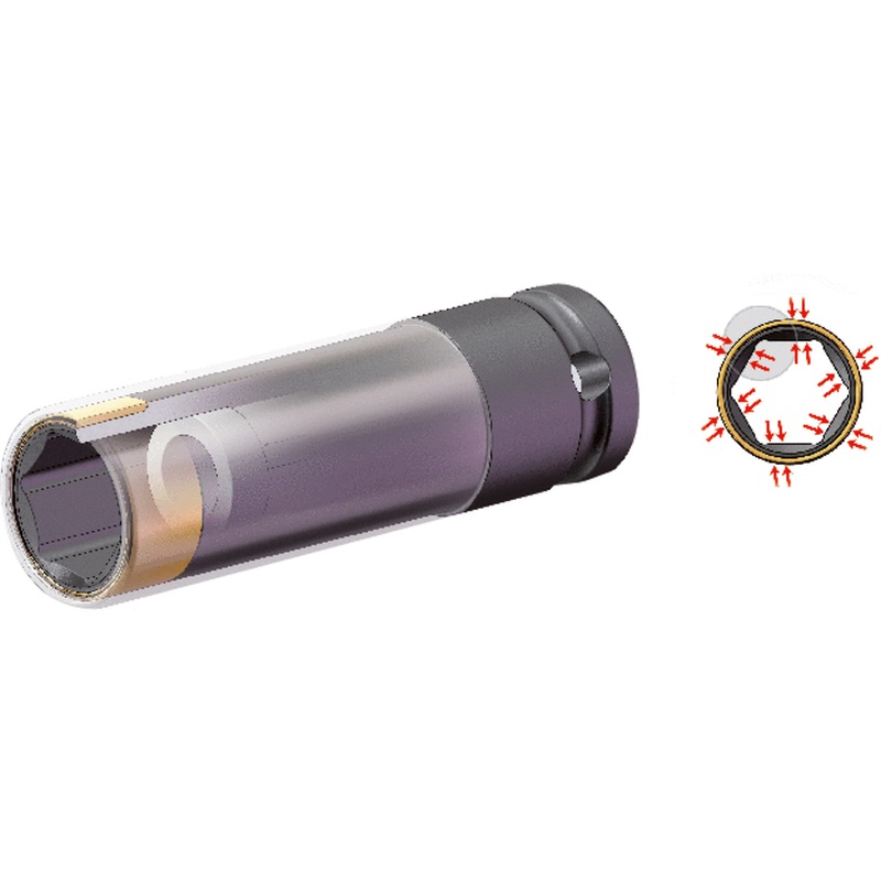 KS Tools SlimPOWER Impact-Stecknuss-Satz, 3-tlg., 1/2" KS Tools SlimPOWER Impact-Stecknuss-Satz, 3-tlg., 1/2"