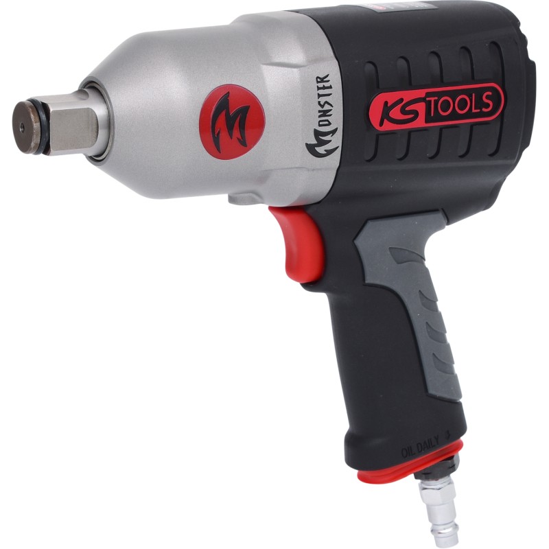 KS Tools 3/4" MONSTER Hochleistungs-Druckluft-Schlagschrauber, 1690Nm KS Tools 3/4" MONSTER Hochleistungs-Druckluft-Schlagschrauber, 1690Nm