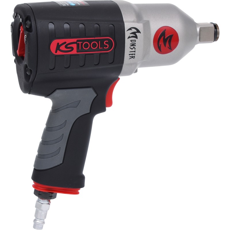 KS Tools 3/4" MONSTER Hochleistungs-Druckluft-Schlagschrauber, 1690Nm KS Tools 3/4" MONSTER Hochleistungs-Druckluft-Schlagschrauber, 1690Nm