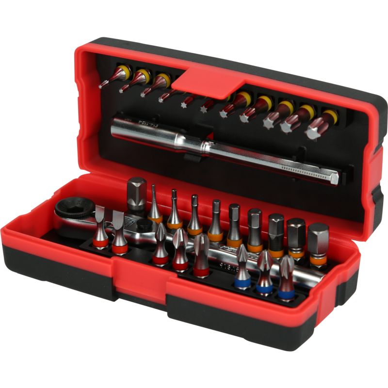 KS Tools 1/4" Bit-Satz, 31-tlg. KS Tools 1/4" Bit-Satz, 31-tlg.