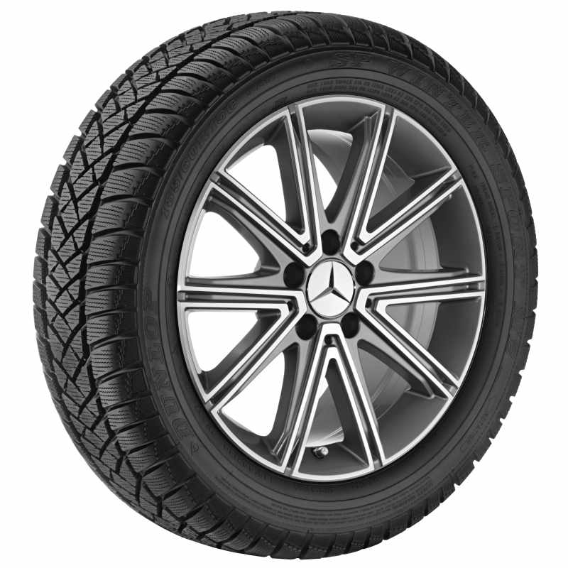 Mercedes-Benz Winterkompletträder Satz, SLK-SLC, 17 Zoll, 10-Speichen-Design Mercedes-Benz Winterkompletträder Satz, SLK-SLC, 17 Zoll, 10-Speichen-Design