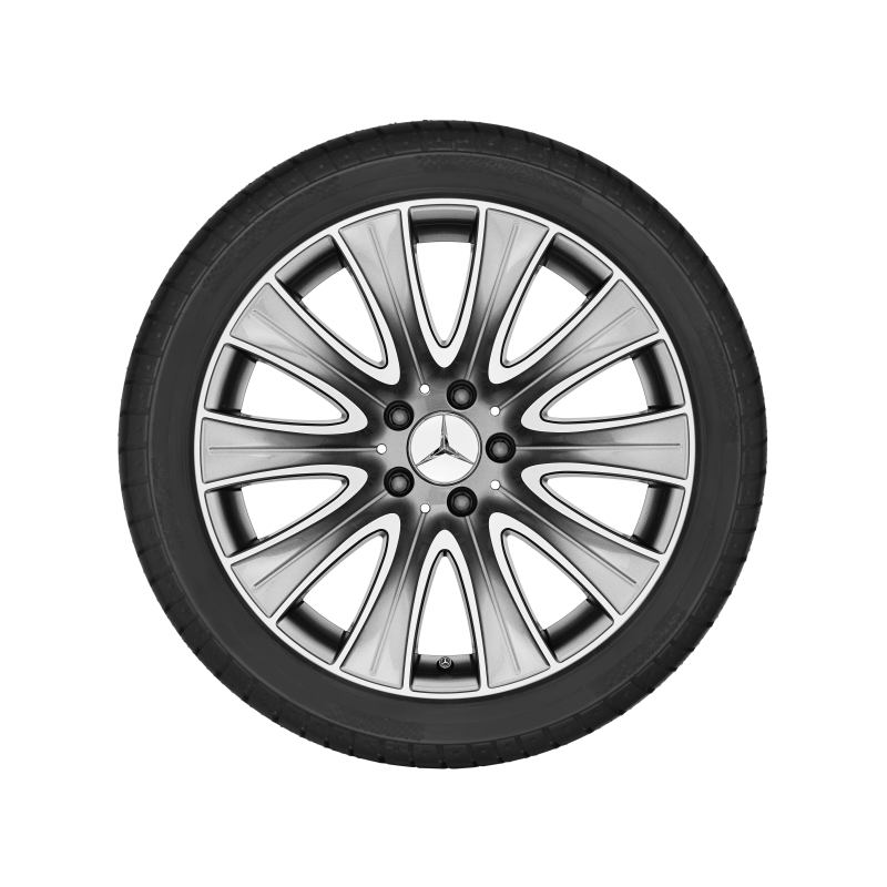 Alufelge Mercedes-Benz, S-Klasse, 18 Zoll, 10-Speichen-Design Alufelge Mercedes-Benz, S-Klasse, 18 Zoll, 10-Speichen-Design