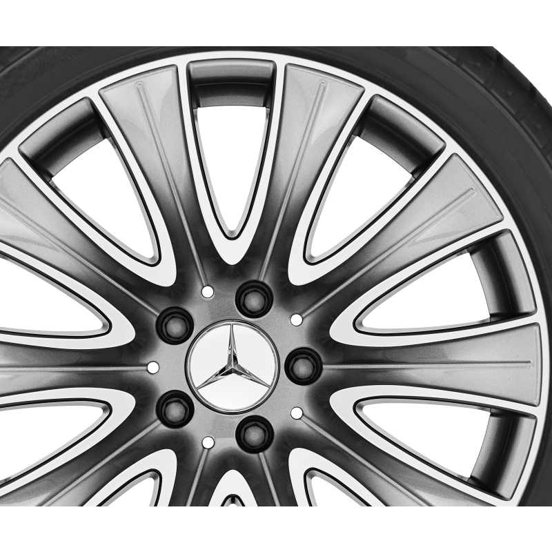 Alufelge Mercedes-Benz, S-Klasse, 18 Zoll, 10-Speichen-Design Alufelge Mercedes-Benz, S-Klasse, 18 Zoll, 10-Speichen-Design