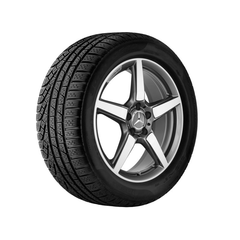 18 Zoll AMG Alufelge, SLC / SLK R172, SLC43 AMG, 5-Speichen Design 18 Zoll AMG Alufelge, SLC / SLK R172, SLC43 AMG, 5-Speichen Design