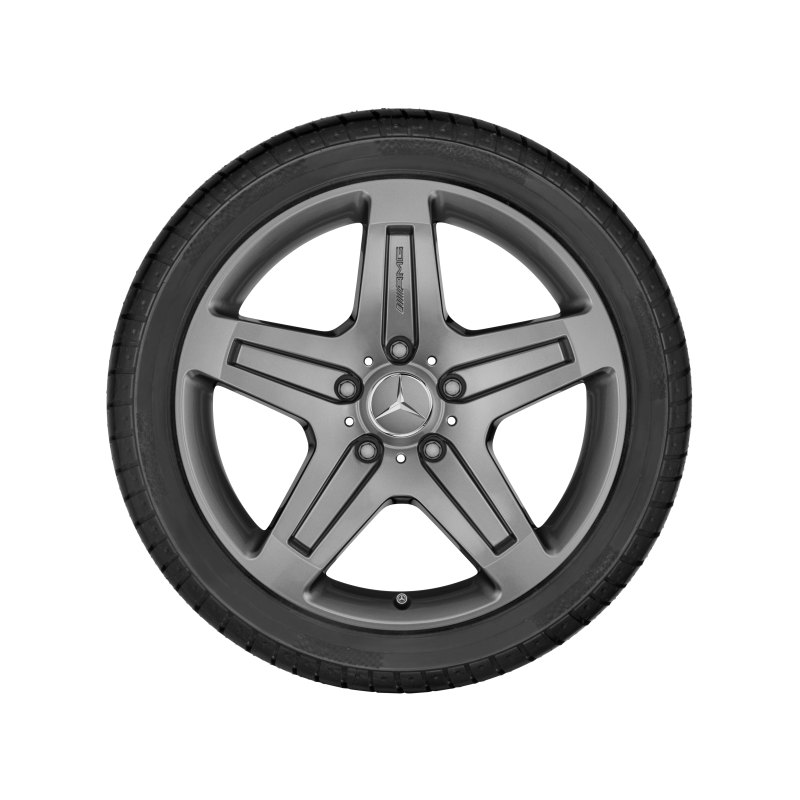 AMG Alufelge 19 Zoll, G-Klasse W463, G63 AMG, 5-Speichen-Design AMG Alufelge 19 Zoll, G-Klasse W463, G63 AMG, 5-Speichen-Design