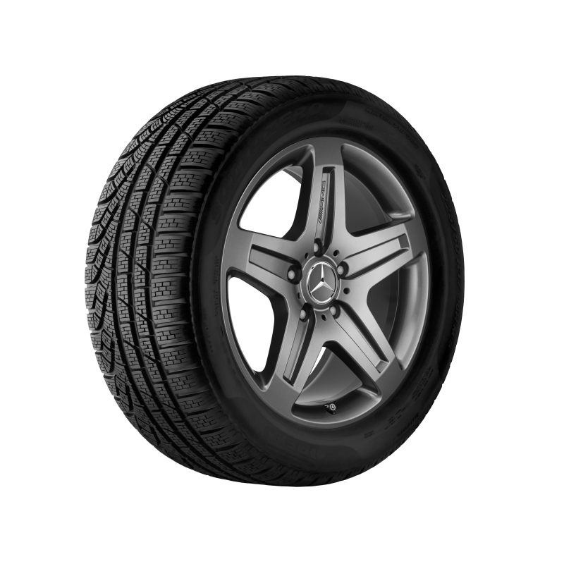 AMG Alufelge 19 Zoll, G-Klasse W463, G63 AMG, 5-Speichen-Design AMG Alufelge 19 Zoll, G-Klasse W463, G63 AMG, 5-Speichen-Design