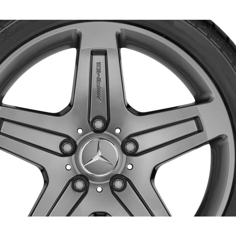 AMG Alufelge 19 Zoll, G-Klasse W463, G63 AMG, 5-Speichen-Design AMG Alufelge 19 Zoll, G-Klasse W463, G63 AMG, 5-Speichen-Design