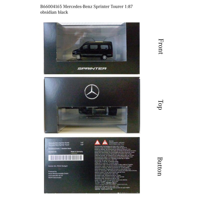 Mercedes-Benz, Sprinter, Kombi Modellauto, Maßstab 1:87 Mercedes-Benz, Sprinter, Kombi Modellauto, Maßstab 1:87