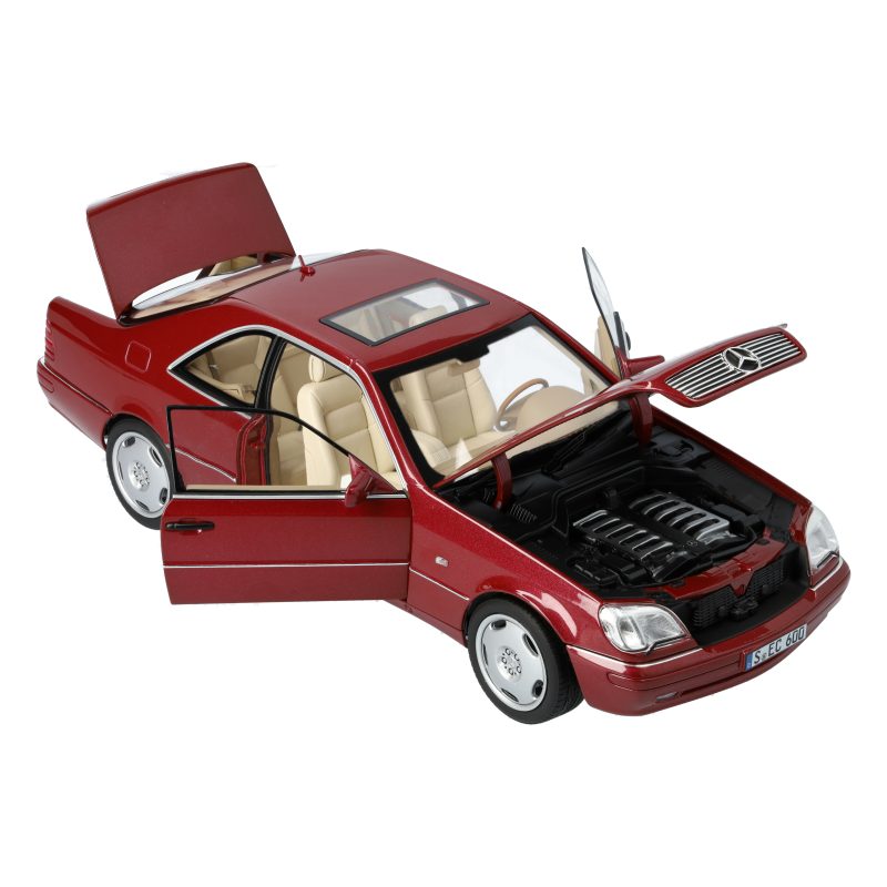 Mercedes-Benz CL 600 (1996 - 1998) C 140 Modellauto, Maßstab 1:18 Mercedes-Benz CL 600 (1996 - 1998) C 140 Modellauto, Maßstab 1:18