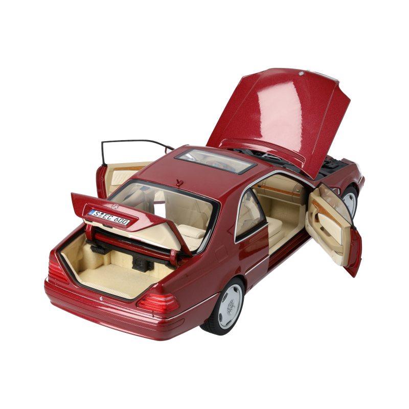 Mercedes-Benz CL 600 (1996 - 1998) C 140 Modellauto, Maßstab 1:18 Mercedes-Benz CL 600 (1996 - 1998) C 140 Modellauto, Maßstab 1:18