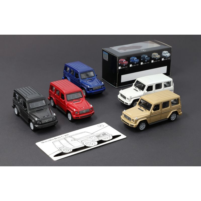 Mercedes-Benz, G-Klasse, Pullback Modellauto, Maßstab 1:43 Mercedes-Benz, G-Klasse, Pullback Modellauto, Maßstab 1:43