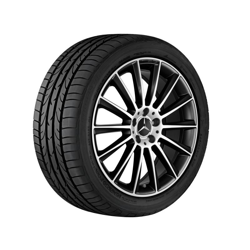 AMG Sommerkompletträder Satz, 20 Zoll, E-Klasse A238, C238, S213, W213, Vielspeichen Design, Mischbereifung AMG Sommerkompletträder Satz, 20 Zoll, E-Klasse A238, C238, S213, W213, Vielspeichen Design, Mischbereifung