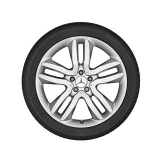 Mercedes-Benz Sommerkompletträder Satz, GLS X166, 20 Zoll, 5-Doppelspeichen Design