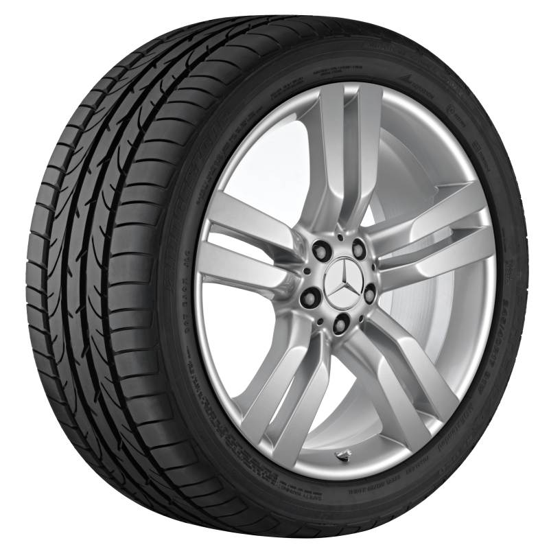 Mercedes-Benz Alufelge, 20 Zoll, GLK X204, 5-Doppelspeichen-Design Mercedes-Benz Alufelge, 20 Zoll, GLK X204, 5-Doppelspeichen-Design