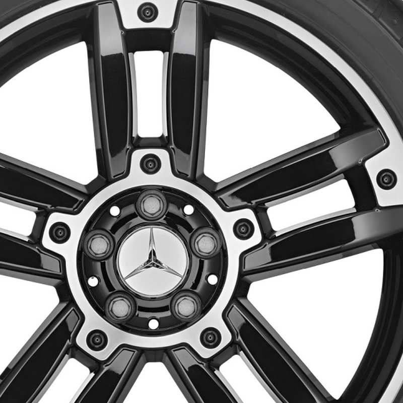 Mercedes-Benz Alufelge, 20 Zoll, GLK X204, 5-Doppelspeichen-Design, Bigawa Mercedes-Benz Alufelge, 20 Zoll, GLK X204, 5-Doppelspeichen-Design, Bigawa