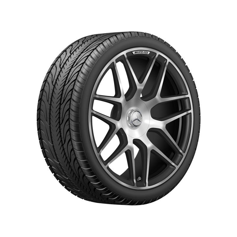 22 Zoll AMG, G-Klasse W463, Schmiederad im Kreuzspeichen-Design 22 Zoll AMG, G-Klasse W463, Schmiederad im Kreuzspeichen-Design
