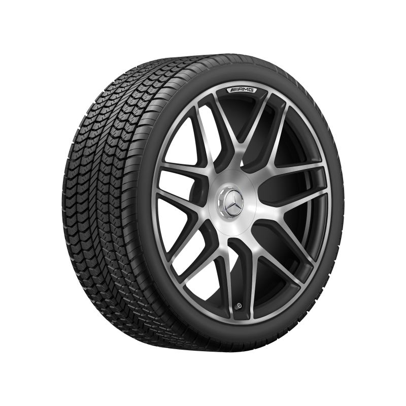 22 Zoll AMG, G-Klasse W463, Schmiederad im Kreuzspeichen-Design 22 Zoll AMG, G-Klasse W463, Schmiederad im Kreuzspeichen-Design