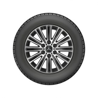 Mercedes-Benz Alufelge, 17 Zoll, Sprinter BR907, 12-Speichen-Design Mercedes-Benz Alufelge, 17 Zoll, Sprinter BR907, 12-Speichen-Design