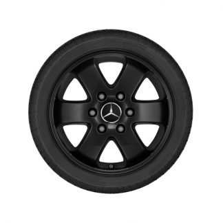 Mercedes-Benz 16 Zoll Alufelge, Sprinter, 6-Speichen-Design Mercedes-Benz 16 Zoll Alufelge, Sprinter, 6-Speichen-Design
