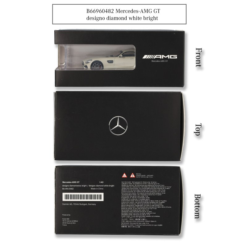 AMG GT Modellauto, Maßstab 1:43 AMG GT Modellauto, Maßstab 1:43