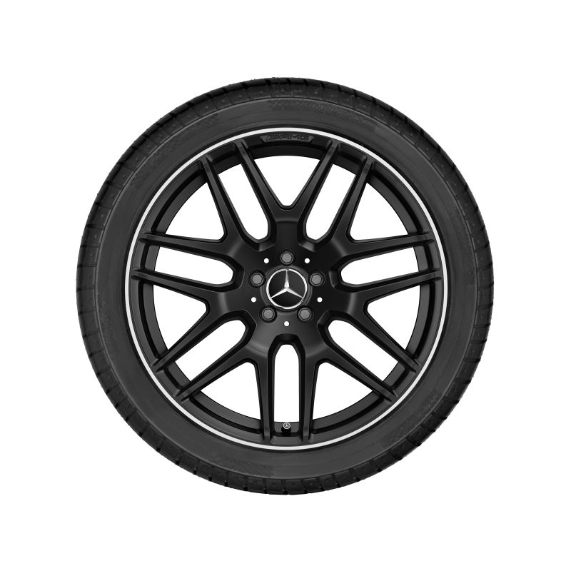 Mercedes-Benz AMG Alufelge, Kreuzspeichen-Design, 21 Zoll, GL-GLS, M-GLE-Klasse Mercedes-Benz AMG Alufelge, Kreuzspeichen-Design, 21 Zoll, GL-GLS, M-GLE-Klasse