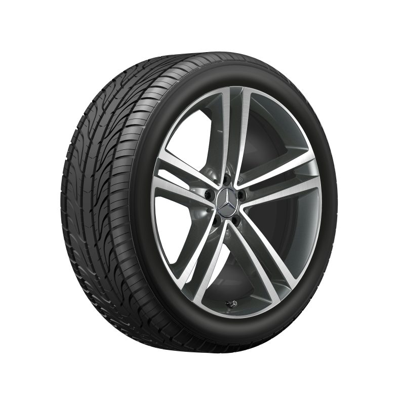 Mercedes-Benz 21 Zoll Alufelge, GLE V167, 5-Doppelspeichen Design Mercedes-Benz 21 Zoll Alufelge, GLE V167, 5-Doppelspeichen Design