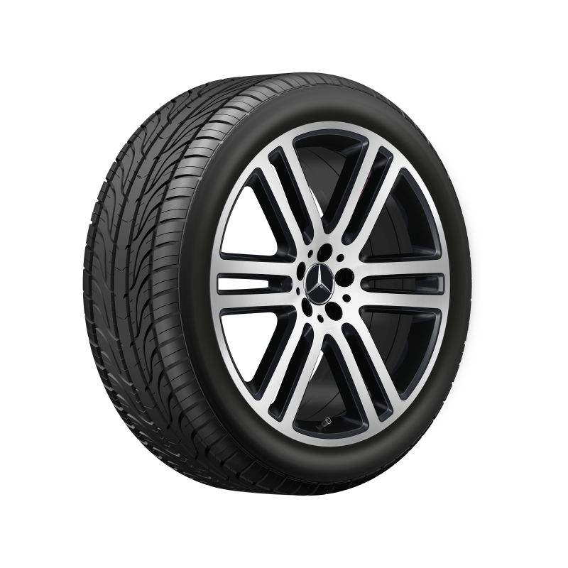 Mercedes-Benz Alufelge, 21 Zoll, GLE V167, 6-Doppelspeichen Design Mercedes-Benz Alufelge, 21 Zoll, GLE V167, 6-Doppelspeichen Design
