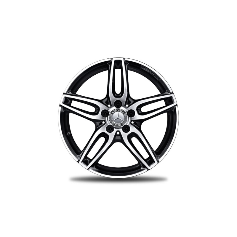 Mercedes-Benz AMG Alufelge, 5-Doppelspeichen-Design, 18 Zoll, A-Klasse, B-Klasse, CLA Mercedes-Benz AMG Alufelge, 5-Doppelspeichen-Design, 18 Zoll, A-Klasse, B-Klasse, CLA