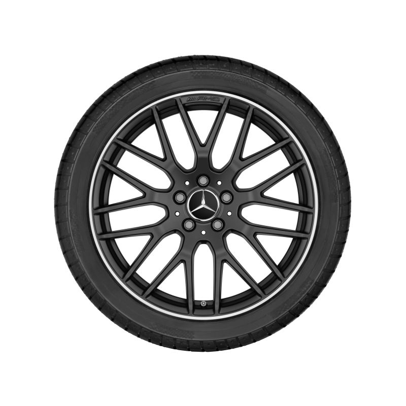 Mercedes-Benz AMG Alufelge, Kreuzspeichen-Design, 19 Zoll, A-Klasse, CLA Mercedes-Benz AMG Alufelge, Kreuzspeichen-Design, 19 Zoll, A-Klasse, CLA