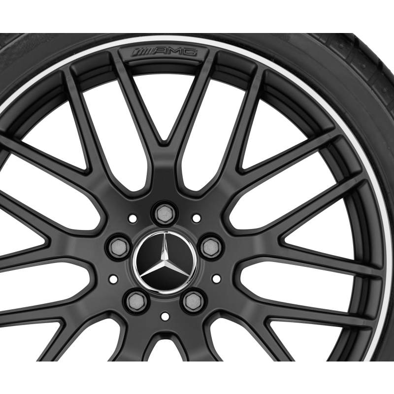 Mercedes-Benz AMG Alufelge, Kreuzspeichen-Design, 19 Zoll, A-Klasse, CLA Mercedes-Benz AMG Alufelge, Kreuzspeichen-Design, 19 Zoll, A-Klasse, CLA