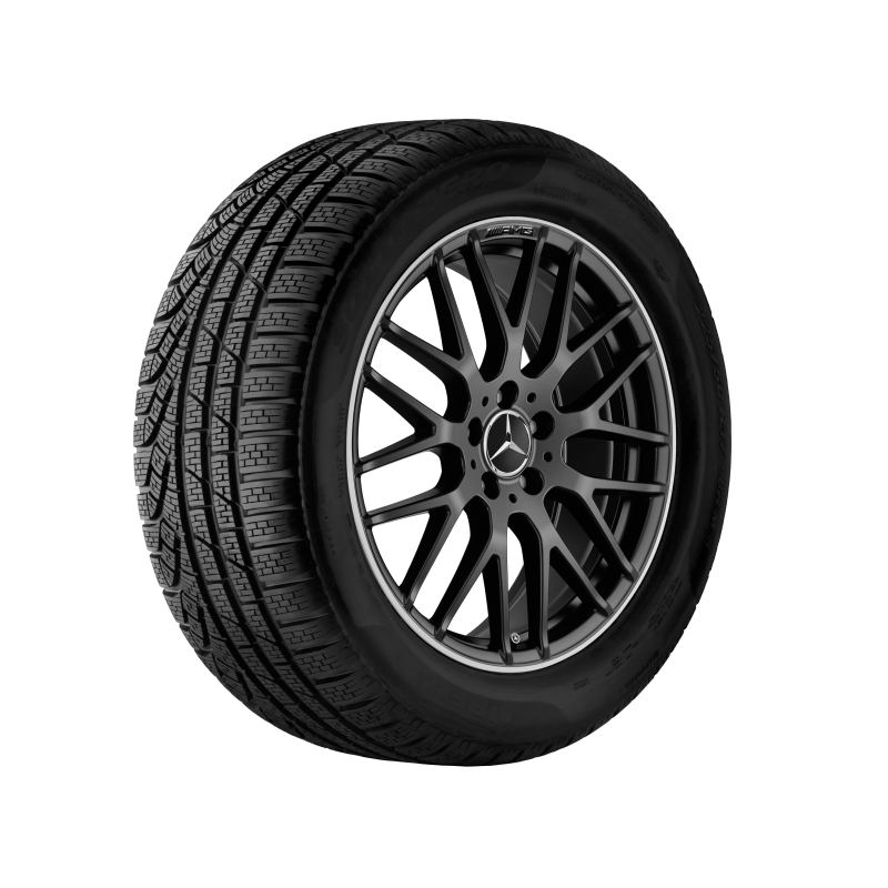 Mercedes-Benz AMG Alufelge, Kreuzspeichen-Design, 19 Zoll, A-Klasse, CLA Mercedes-Benz AMG Alufelge, Kreuzspeichen-Design, 19 Zoll, A-Klasse, CLA