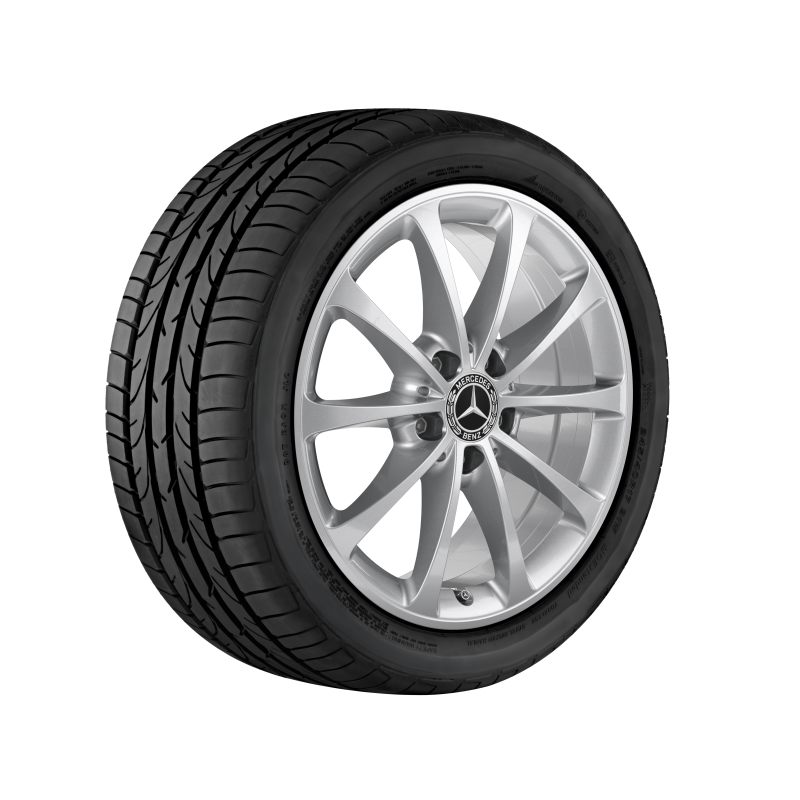 Mercedes-Benz 17 Zoll Alufelge, A-Klasse, B-Klasse, CLA, GLB, 10-Speichen Design Mercedes-Benz 17 Zoll Alufelge, A-Klasse, B-Klasse, CLA, GLB, 10-Speichen Design