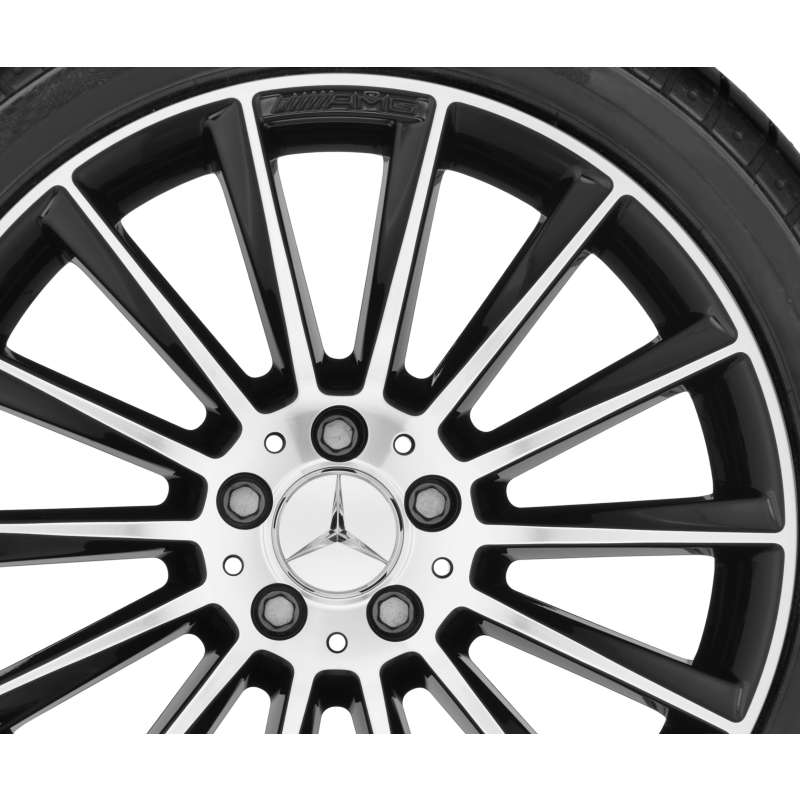 Mercedes-Benz AMG Alufelge, Vielspeichen Design, 19 Zoll, C-Klasse Mercedes-Benz AMG Alufelge, Vielspeichen Design, 19 Zoll, C-Klasse