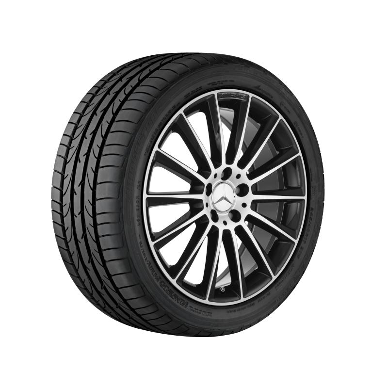 Mercedes-Benz AMG Alufelge, Vielspeichen Design, 19 Zoll, C-Klasse Mercedes-Benz AMG Alufelge, Vielspeichen Design, 19 Zoll, C-Klasse