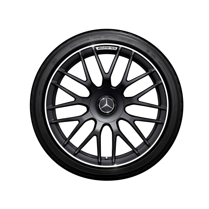 Mercedes-Benz AMG Schmiederad, Kreuzspeichen-Design, 19 Zoll, C-Klasse Mercedes-Benz AMG Schmiederad, Kreuzspeichen-Design, 19 Zoll, C-Klasse