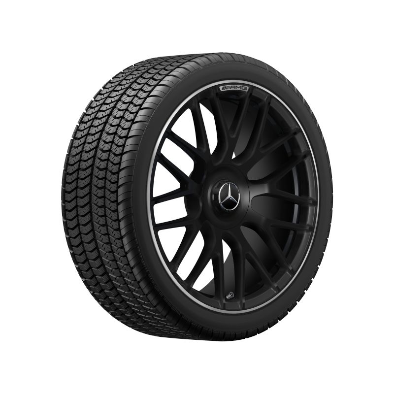Mercedes-Benz AMG Schmiederad, Kreuzspeichen-Design, 19 Zoll, C-Klasse Mercedes-Benz AMG Schmiederad, Kreuzspeichen-Design, 19 Zoll, C-Klasse