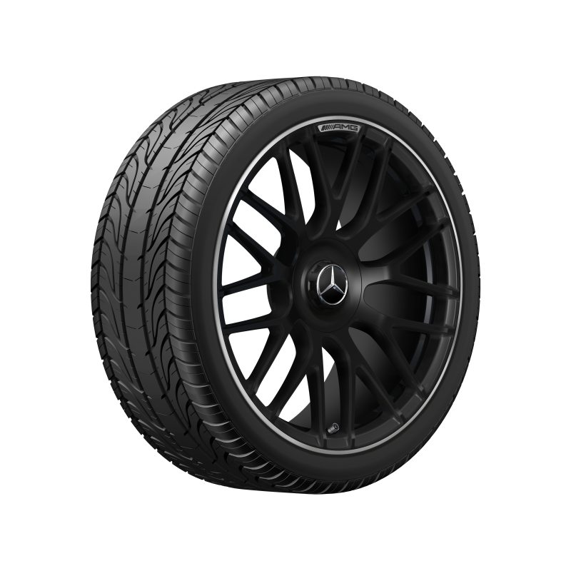 Mercedes-Benz AMG Schmiederad, Kreuzspeichen-Design, 19 Zoll, C-Klasse Mercedes-Benz AMG Schmiederad, Kreuzspeichen-Design, 19 Zoll, C-Klasse