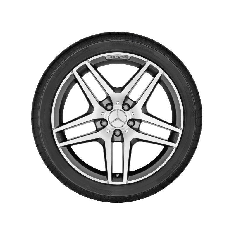 Mercedes-Benz AMG Alufelge, 5-Doppelspeichen-Design, 18 Zoll, E-Klasse Mercedes-Benz AMG Alufelge, 5-Doppelspeichen-Design, 18 Zoll, E-Klasse
