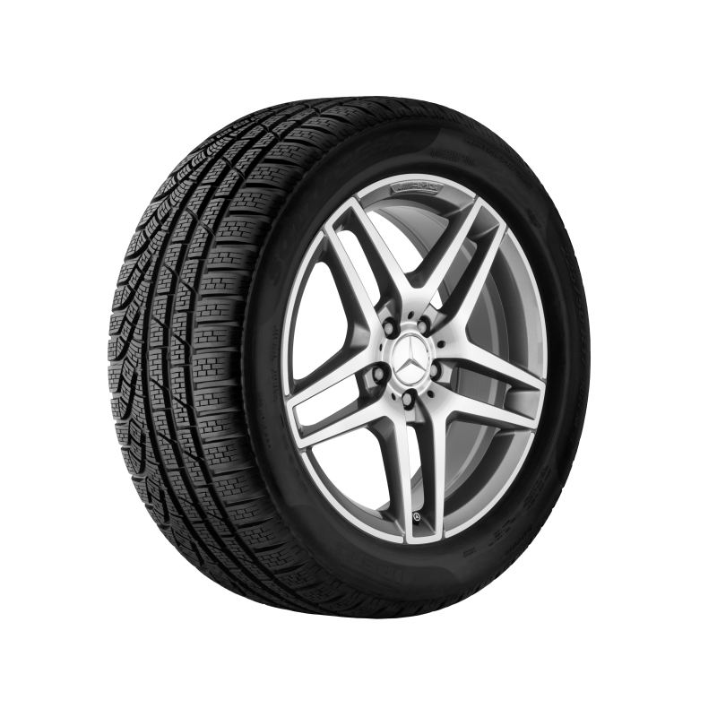 Mercedes-Benz AMG Alufelge, 5-Doppelspeichen-Design, 18 Zoll, E-Klasse Mercedes-Benz AMG Alufelge, 5-Doppelspeichen-Design, 18 Zoll, E-Klasse