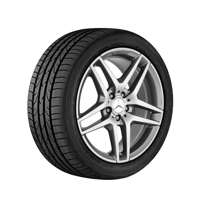 Mercedes-Benz AMG Alufelge, 5-Doppelspeichen-Design, 18 Zoll, E-Klasse Mercedes-Benz AMG Alufelge, 5-Doppelspeichen-Design, 18 Zoll, E-Klasse