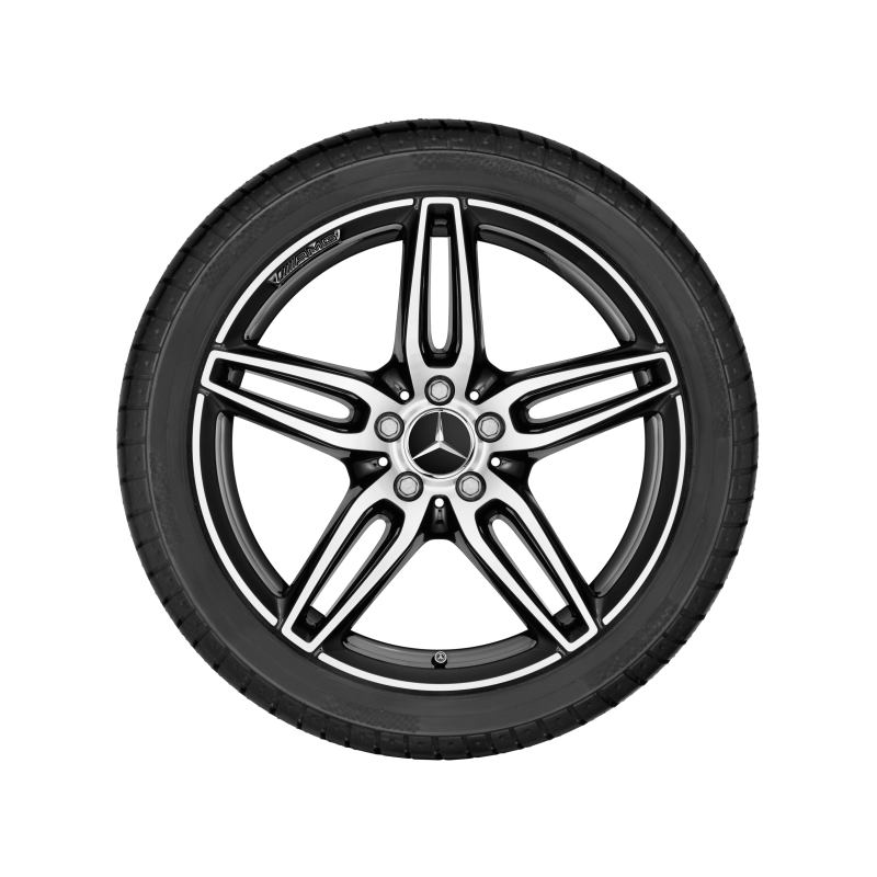 Mercedes-Benz AMG Alufelge, 5-Doppelspeichen-Design, 19 Zoll, E-Klasse Mercedes-Benz AMG Alufelge, 5-Doppelspeichen-Design, 19 Zoll, E-Klasse