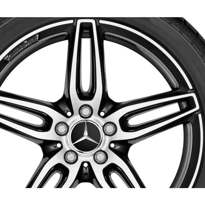 Mercedes-Benz AMG Alufelge, 5-Doppelspeichen-Design, 19 Zoll, E-Klasse Mercedes-Benz AMG Alufelge, 5-Doppelspeichen-Design, 19 Zoll, E-Klasse