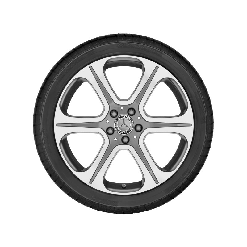 Mercedes-Benz 19 Zoll Alufelge, E-Klasse, 6-Speichen Design, Hinterachsfelge Mercedes-Benz 19 Zoll Alufelge, E-Klasse, 6-Speichen Design, Hinterachsfelge