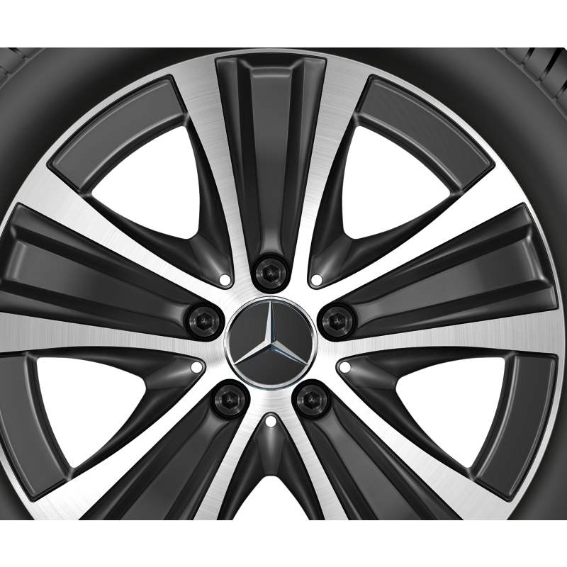 Mercedes-Benz 17 Zoll Alufelge, E-Klasse, 5-Speichen Design Mercedes-Benz 17 Zoll Alufelge, E-Klasse, 5-Speichen Design